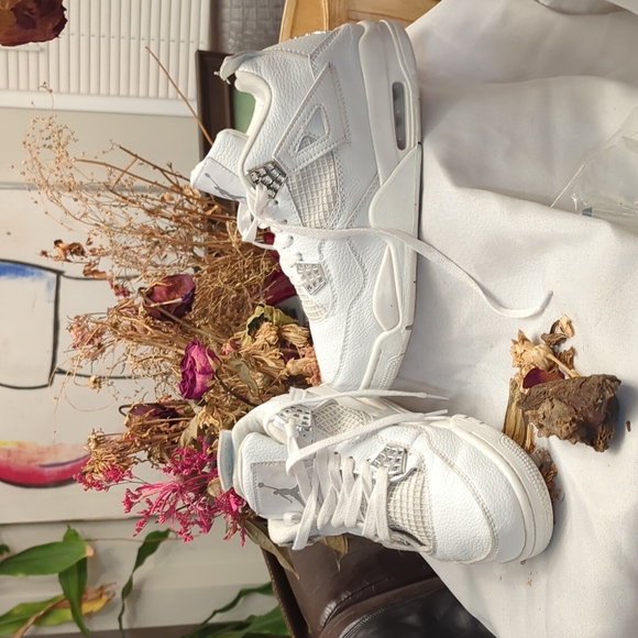 Air Jordan 4 retro White on white - Picture 3 of 10